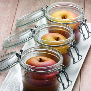 Pomme confite au cidre Pomme confite au cidre