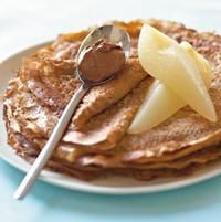 Crêpes à la farine de châtaignes