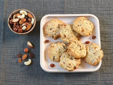 Cookies aux fruits secs